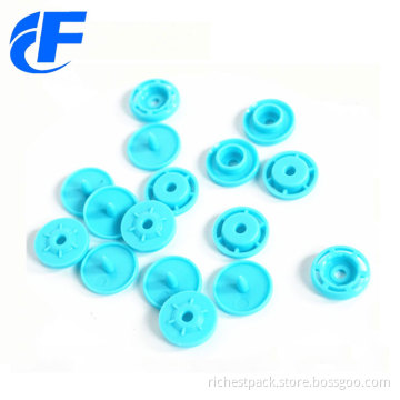 Round Plastic Snap ButtonT5 Baby Clothes Snaps Fasteners